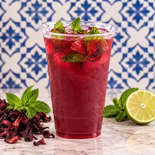 Hibiscus Lemonade.