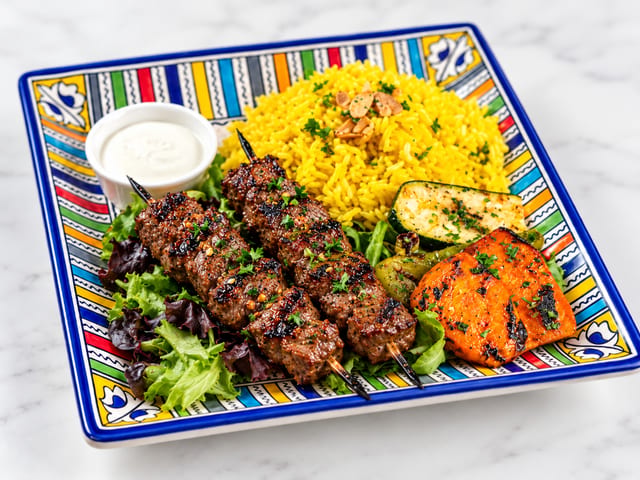 Beef Kabob.