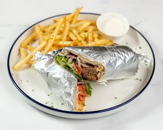 Kefta Kabob Wrap.