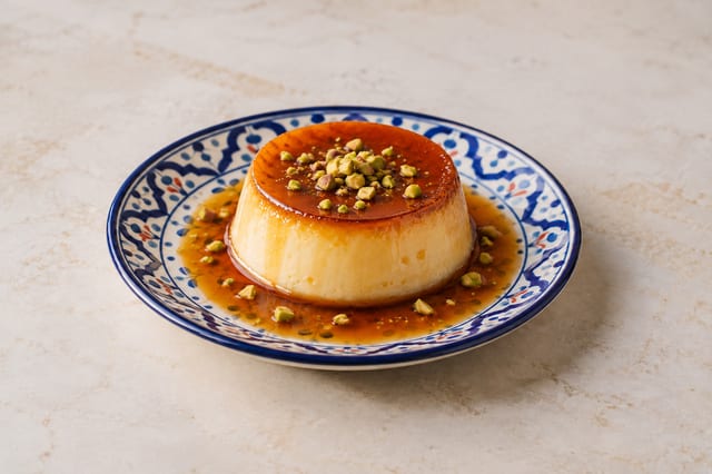 Creme Caramel Flan.